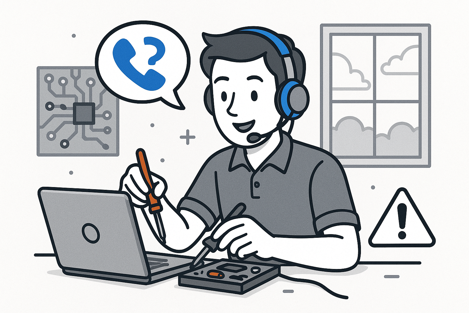 Etherlog Service Center and Support